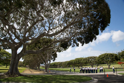 Pacific war veterans memorial (Peach Bowl)