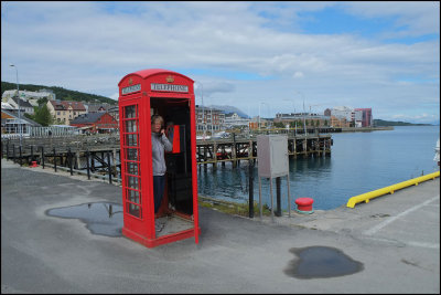 Phone booth in Harstad......