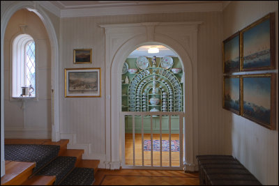 The porcelain room in Alven Manor,Bergen.......