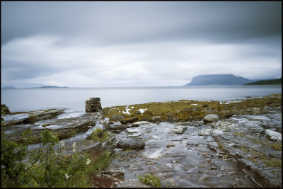 Coastal landscape,northern Norway........
