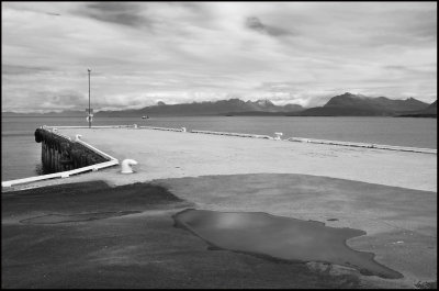 Puddle,Harstad harbour.......