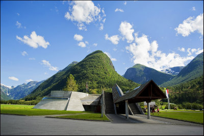 The glacier museum,Fjærland........