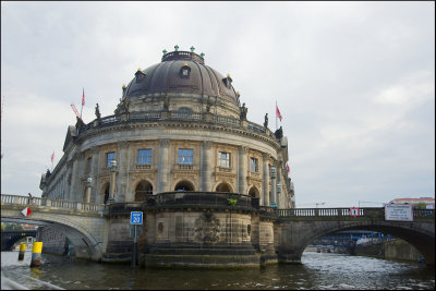 The Bode Museum seen from the river......