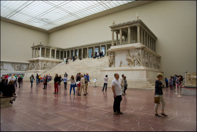 The original temple of the city of Pergamon......