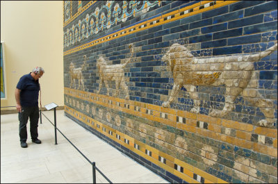 Detail from the Ishtar Gate,Babylon.....