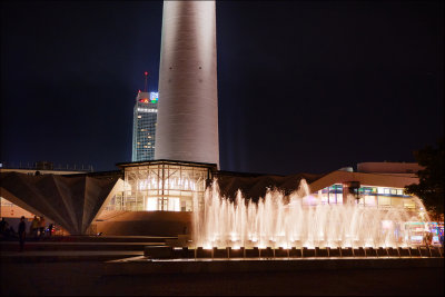 The base of the Fernsehturm.......