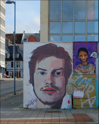 Urban painting,Bergen........