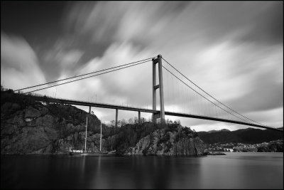 Moored by the bridge.......