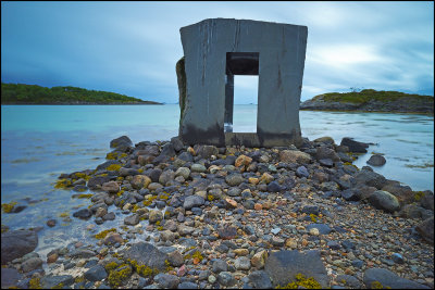 Eye in stone by Anish Kapoor.......