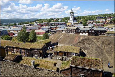 The mining town of Rros,Norway....
