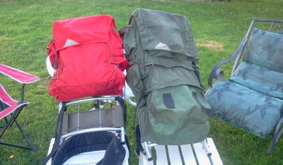 Kelty Serac Backpack ( On Right )