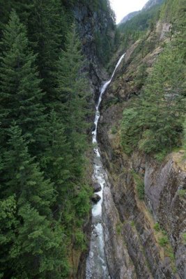 Water Fall Along North Cascades Highway 20