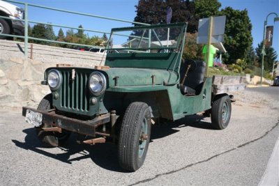 Doug England, S Old Orchard Flatbed Jeep