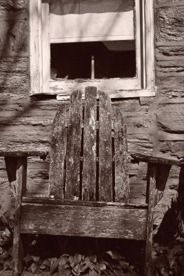 Chair under window