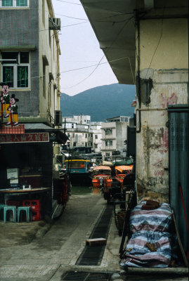 Through an alley in Tai O