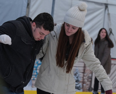 At the Skating Rink