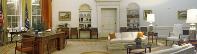 Replica of the White House Oval Office