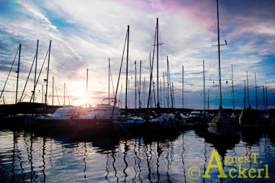Sunset in Pula