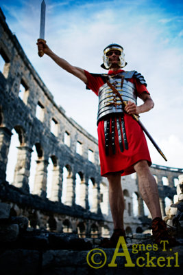 Roman Legionar in Pula
