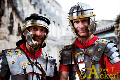Roman Legionars in Pula