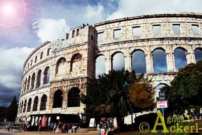 Amphitheater in Pula