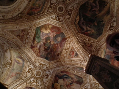  Crypt ceiling  St Andrews Amalfi