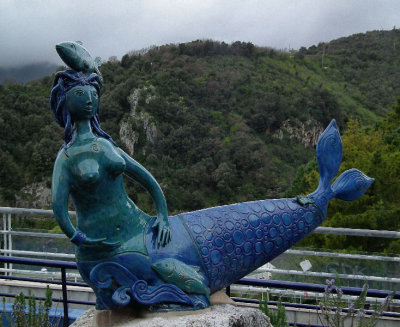 Ceramic mermaid Vietri sul Mare