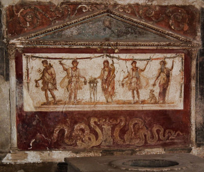 Mural in Thermopolium Lucius Vetutius Placidus_eating house