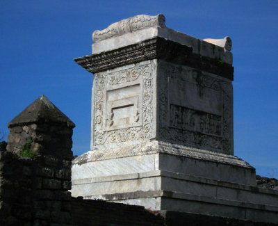 Tomb in Necropolis at Herculaneum Gate Pompeii