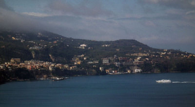 Sorrento Harbour from suburban viewpoint