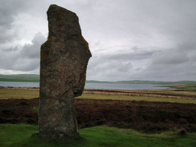 Ring of Brodgar face stone
