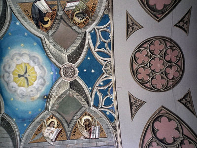 Italian Chapel ceiling
