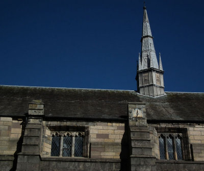 Kings College Chapel spire and sundial