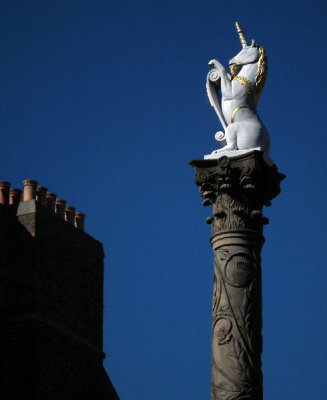 Mercat or Market Cross Unicorn