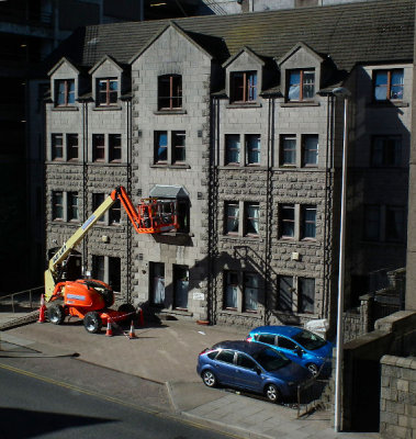 view from Marischal Street bridge