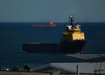 Tempest and red ship