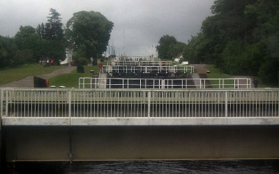 Neptune's Staircase Banavie from train