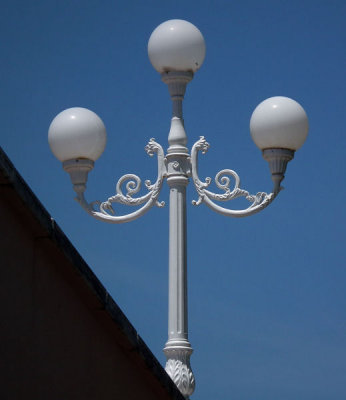 Portorosa marina street lamps