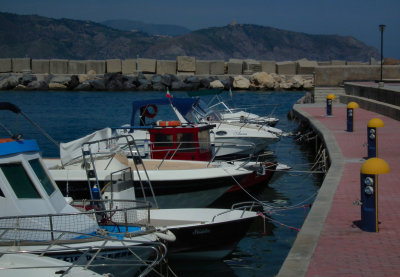 Tonarella side of marina