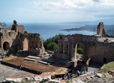  Taormina front of amphitheatre