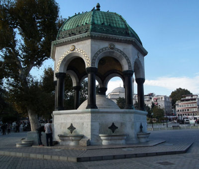 Ablution Fountain of Kaiser Wilhelm II by Blue Mosque