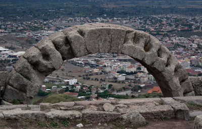 Arch near Temple of Athena towards Bergama