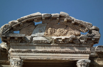Ephesus_top of Library of Celsus