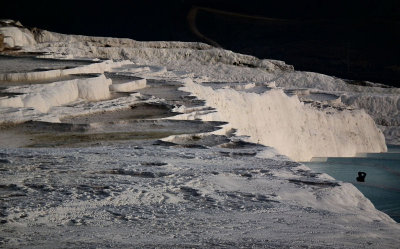 Pamukkale_travertines now running like a river