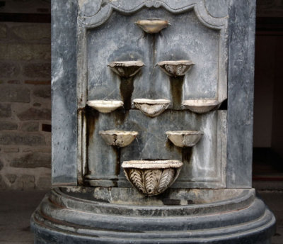 Mavlanas mausoleum ablution fountain