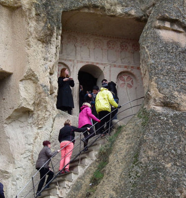 Goreme open air museum_entrance to one church