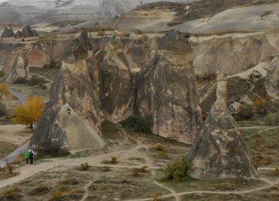 Goreme_Fairy Chimneys in trhe wet