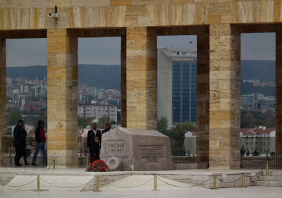 Ismet Inonu sarcophagus at Ataturk memorial 