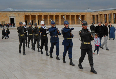 Ataturk Mausoleum_Changing the Guard