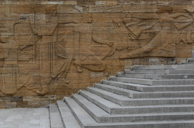 Ataturk Mausoleum_frieze by steps